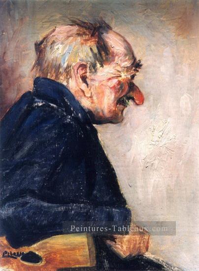 Portrait de Man Bibi la purée 1901 Pablo Picasso Peintures à l'huile